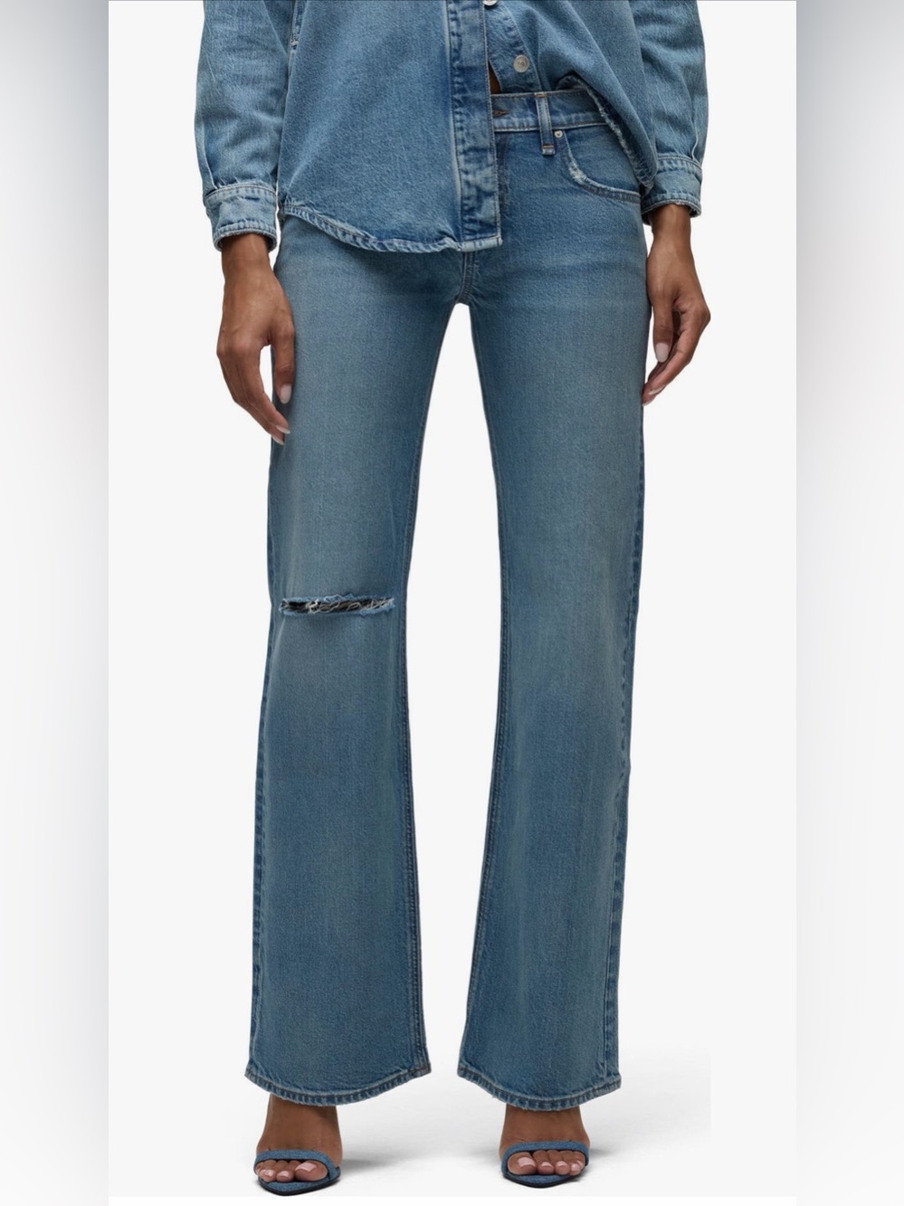 Hudson Kelli Jeans Low Rise Loose Straight